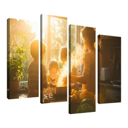 The Heartbeat Of Home A Mothers Love Canvas Paintings Frame