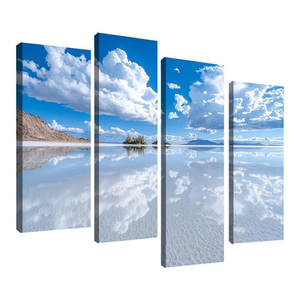 Salar De Uyuni Abstract Paintings Frame