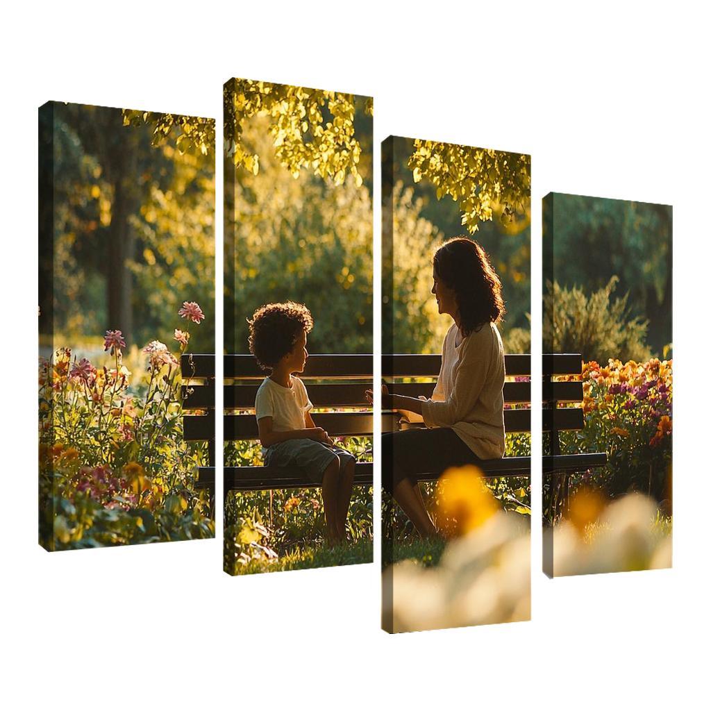 Wisdom Of The Ages A Mothers Guiding Light Custom Paintings Frame