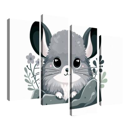Charming Chinchilla Modern Paintings Frame