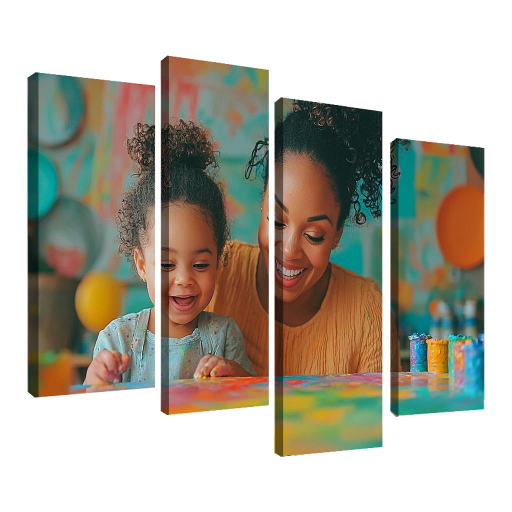 The Colors Of Love A Mother's Palette One-piece Frames