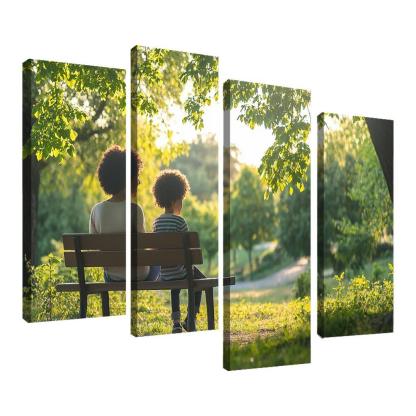 Embracing Change A Mothers Strength In Transition Canvas Paintings Frame