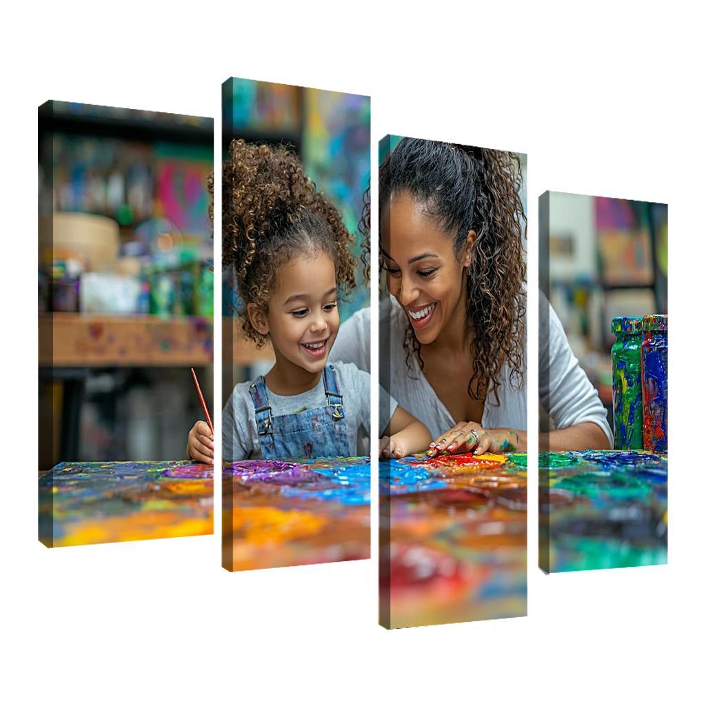 A Canvas Of Love Painting Our Journey Canvas Paintings Frame
