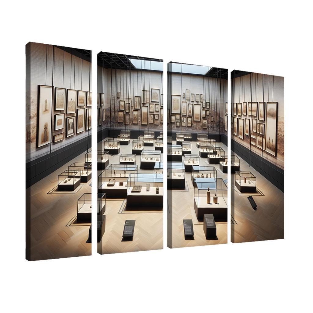 Stolen Heritage The Fight for Cultural Repatriation 4 Piece HD Modern Canvas Panels-Original Frame