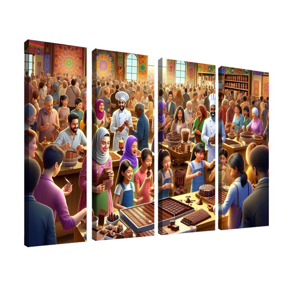 World Chocolate Festival - Uk Framed Paintings