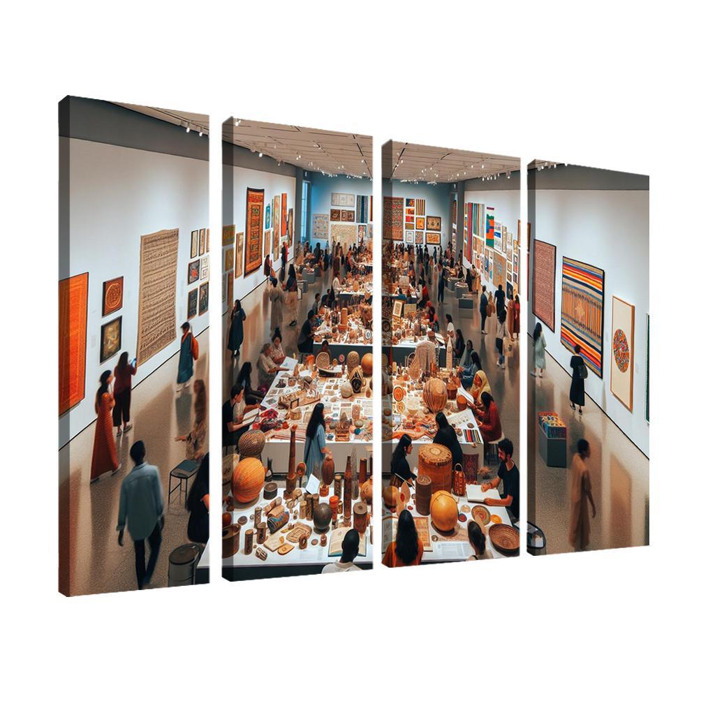 Echoes Of Heritage Art And Cultural Preservation Framed Paintings
