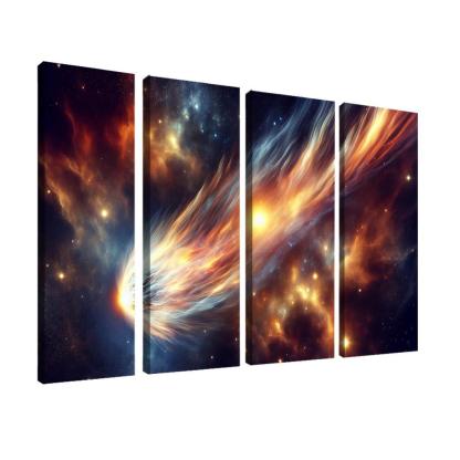 The Allure Of Comets And Their Trails Abstract Paintings Frame