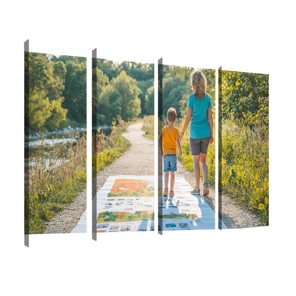 A Journey Of Love Celebrating Our Path Together One-piece Frames