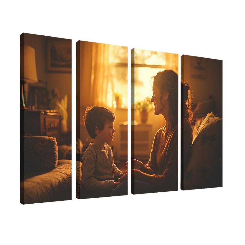 The Echoes Of Her Heart A Mothers Wisdom Canvas Paintings Frame