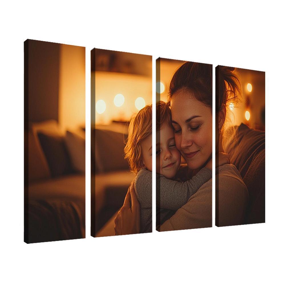 Caring Hands The Touch Of A Mother Canvas Paintings Frame