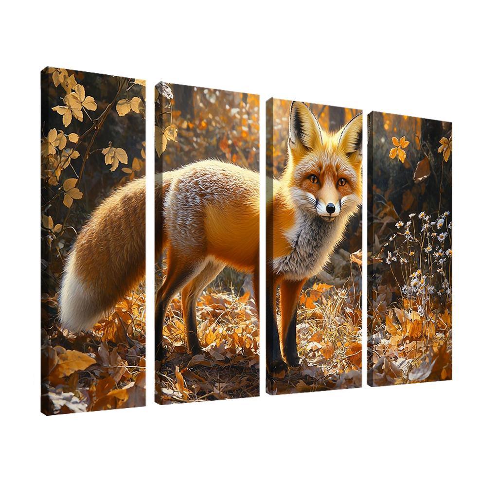 The Majestic Red Fox The Forest's Cunning Hunter Art Trends