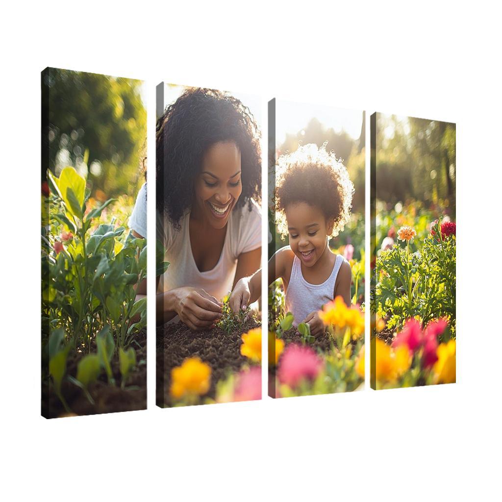 Seeds Of Tomorrow A Mothers Vision Canvas Paintings Frame