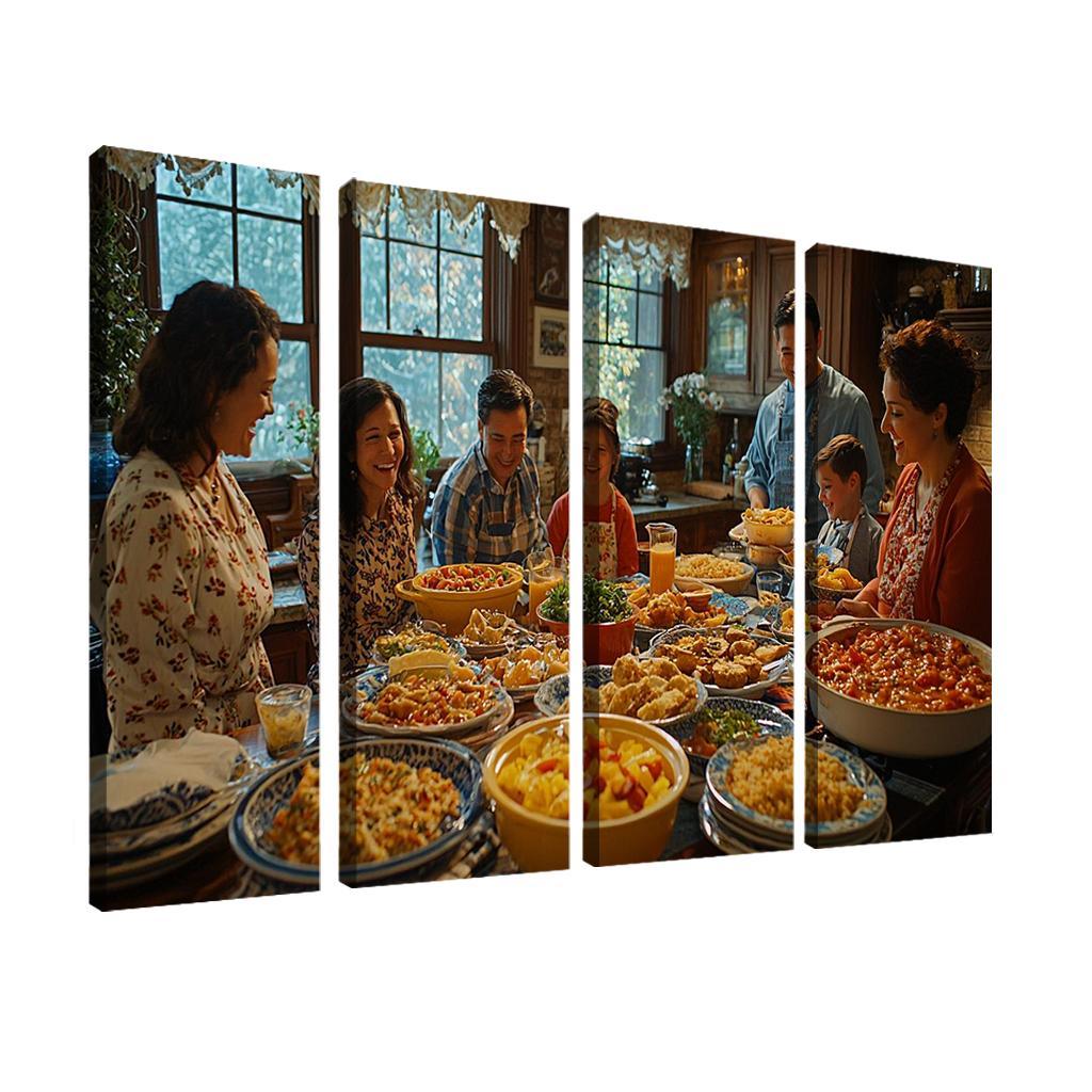 The Love That Nourishes A Mothers Table One-piece Frames