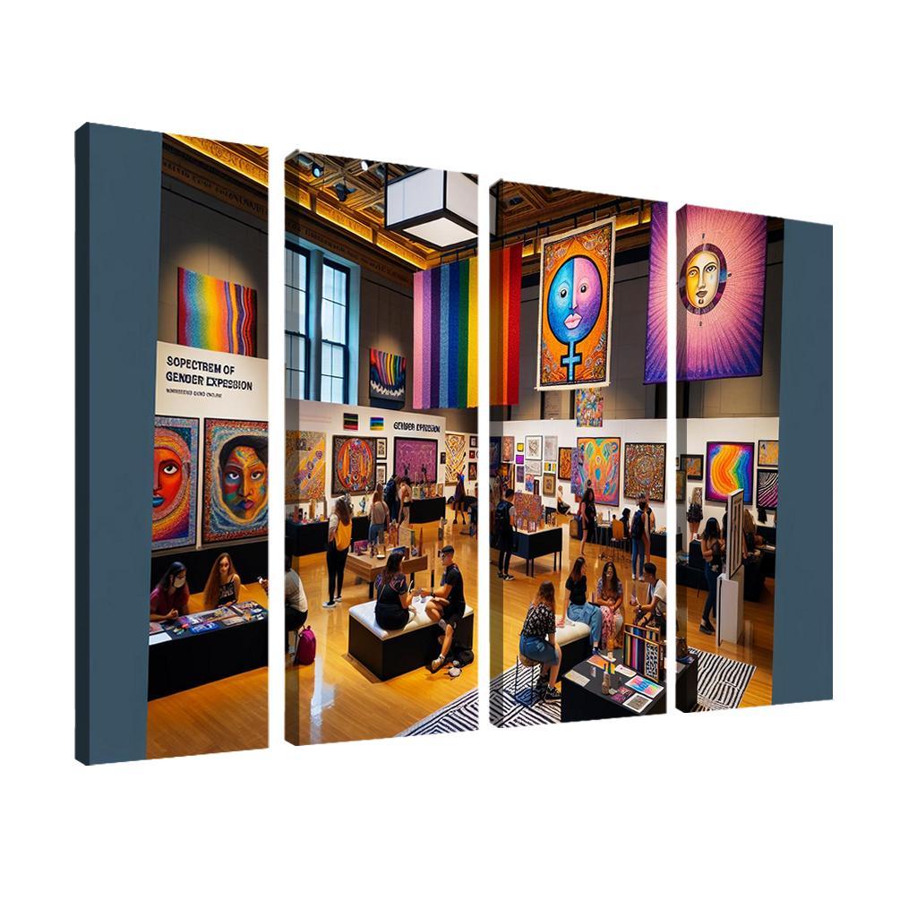 A New Dawn Art On Gender Identity And Expression Framed Paintings