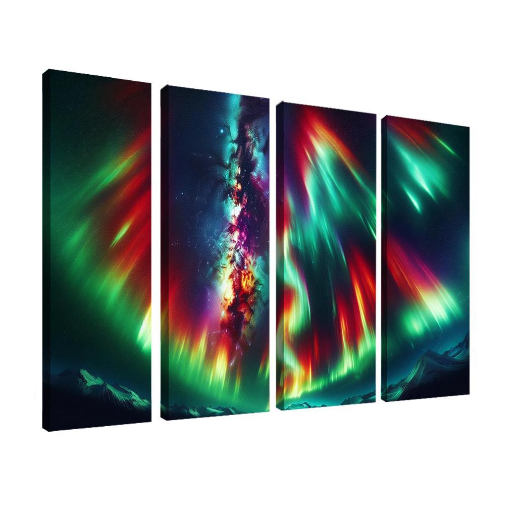 The Dance Of The Solar Wind And Magnetic Fields Abstract Paintings Frame