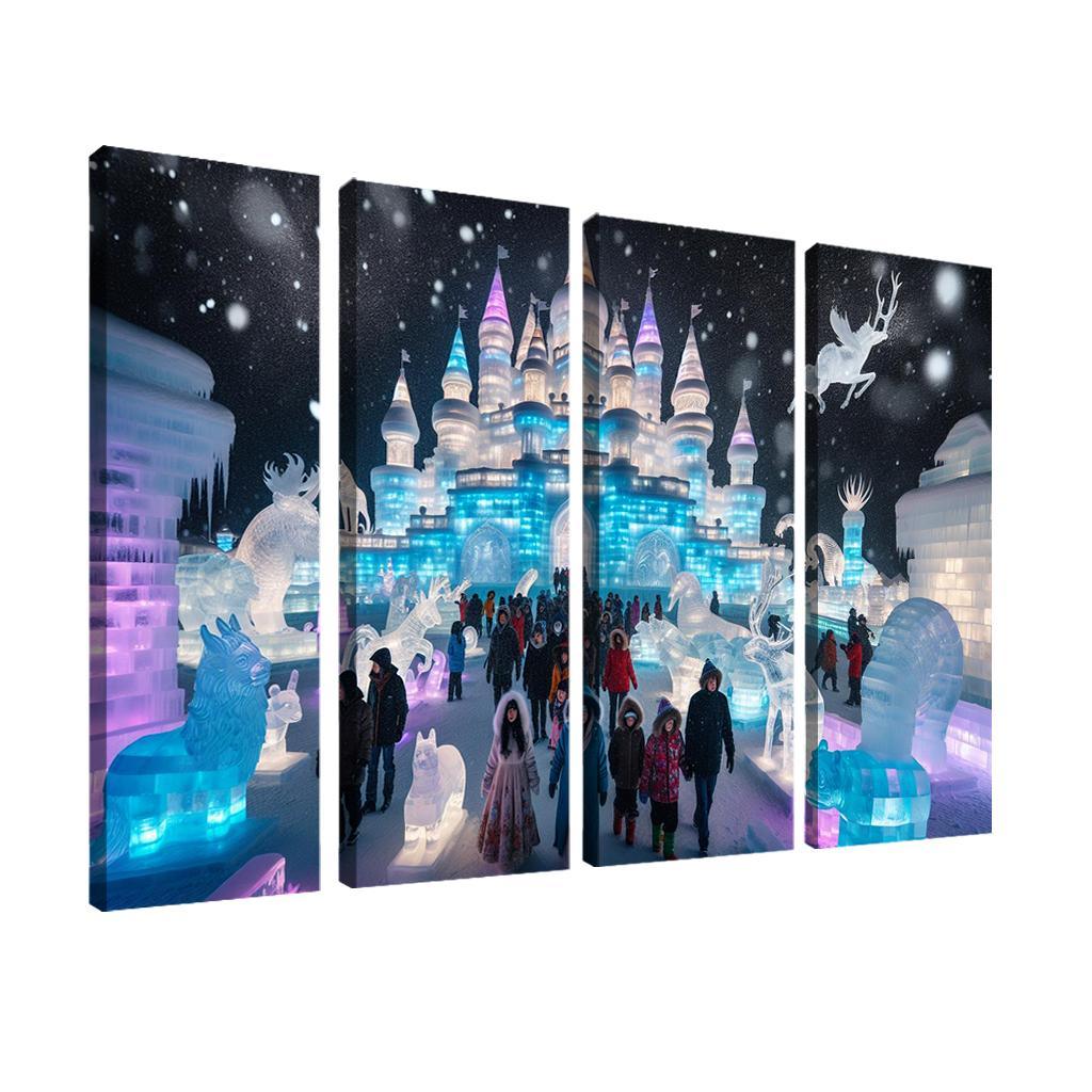 Harbin Ice And Snow Festival - China Framed Paintings