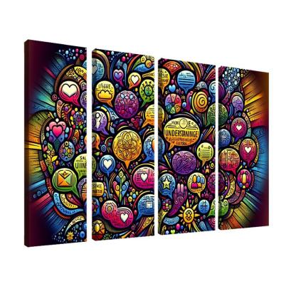 Bridges Of Connection The Power Of Dialogue Multi-panel Paintings