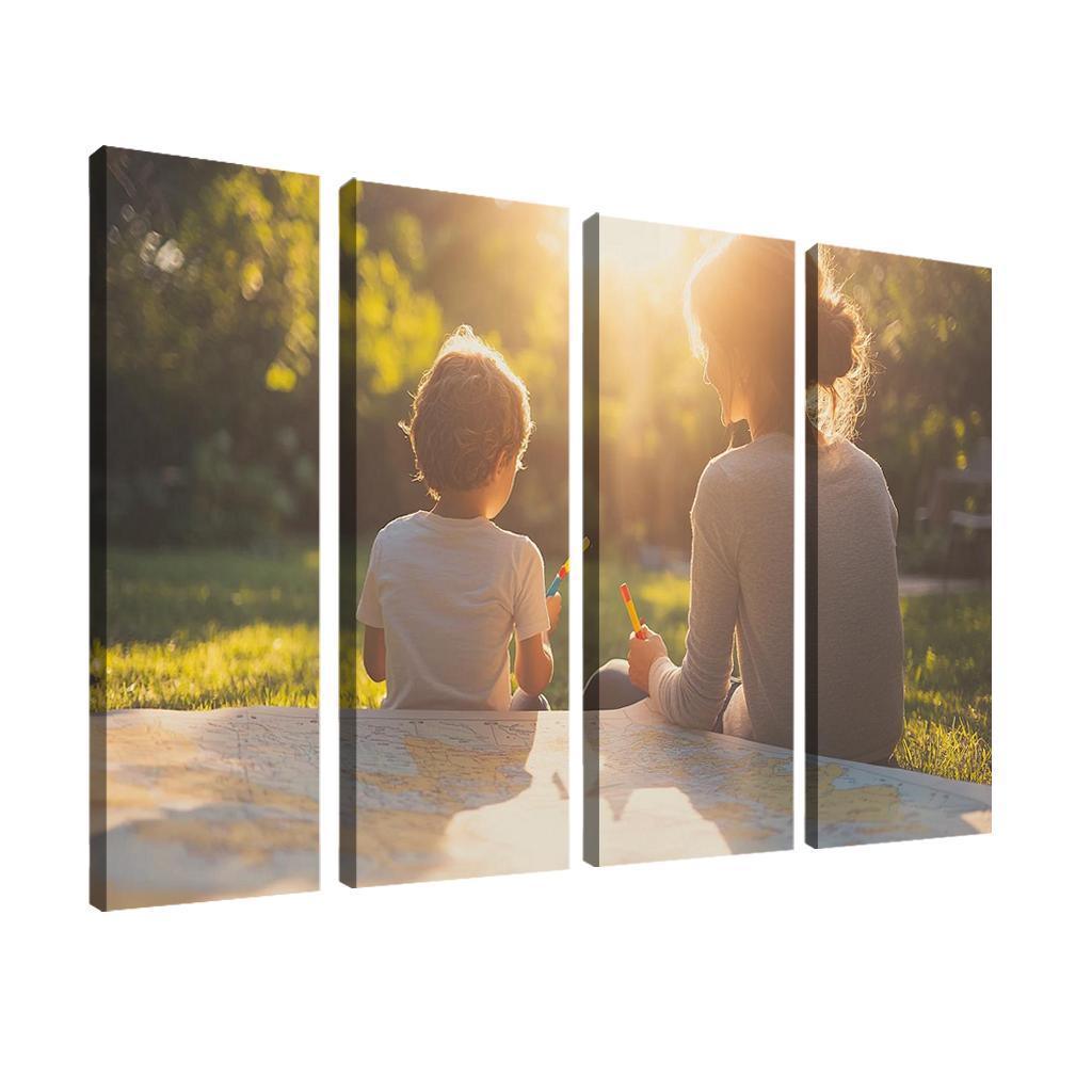 The Map Of Memories Navigating A Mothers Love One-piece Frames