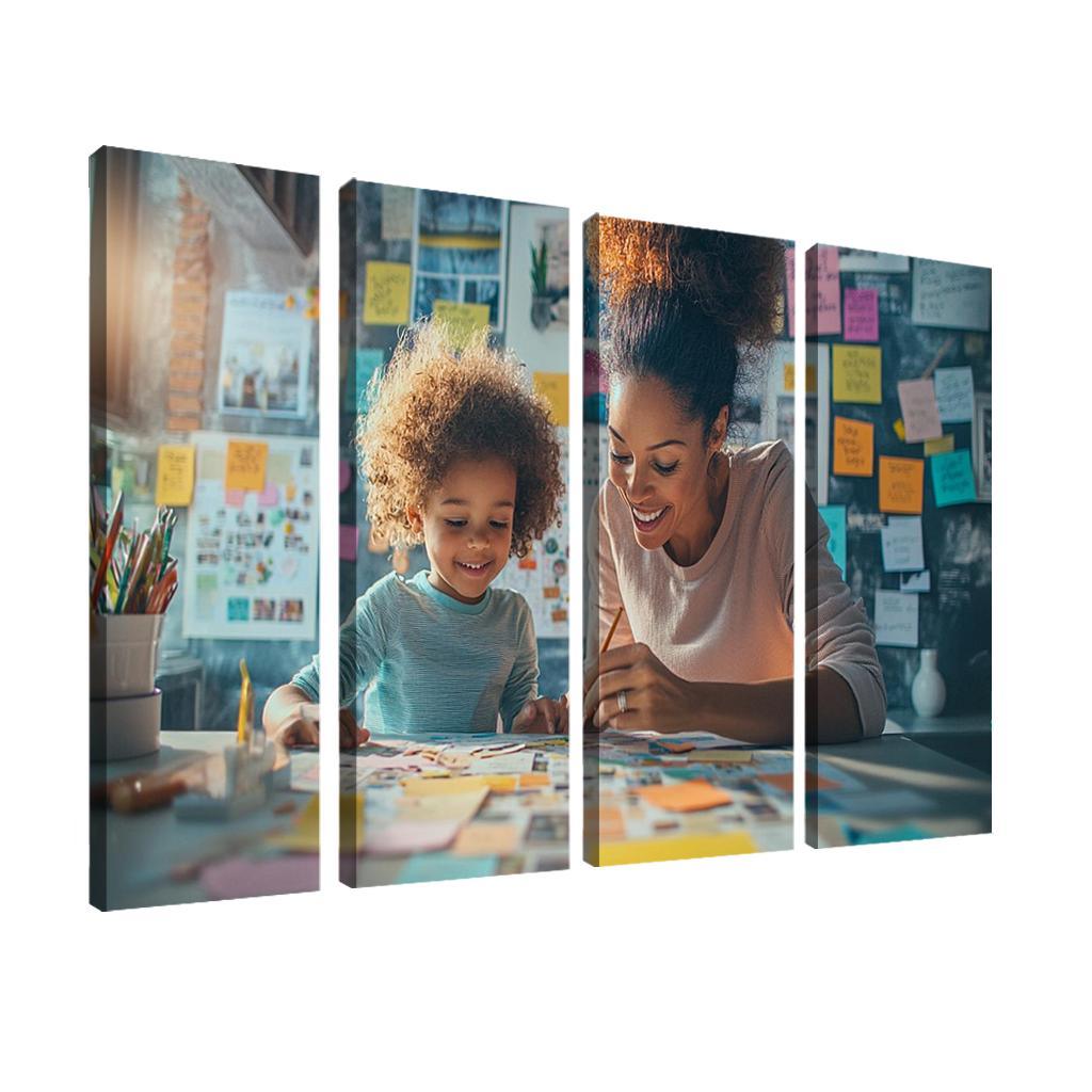 Wings Of Encouragement A Mothers Support Custom Paintings Frame