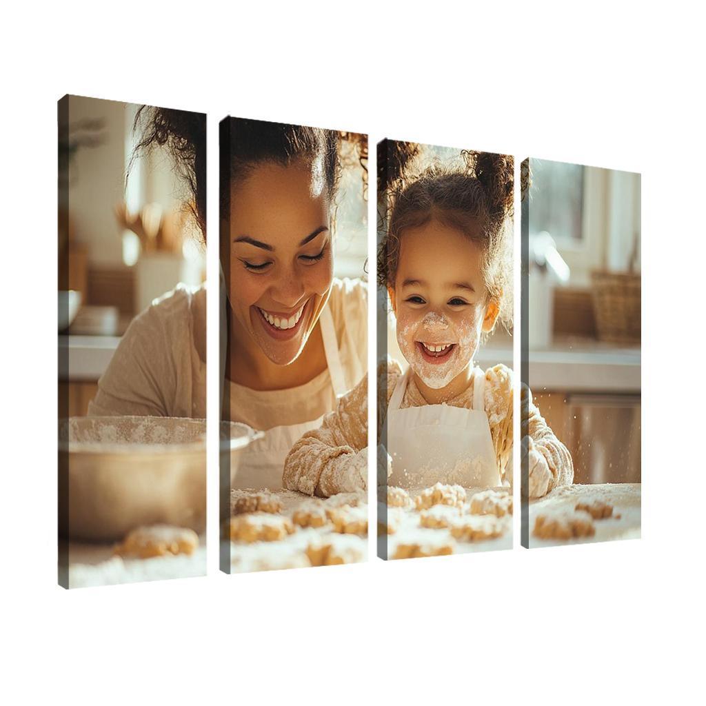 The Beauty Of Small Moments A Mothers Care Custom Paintings Frame