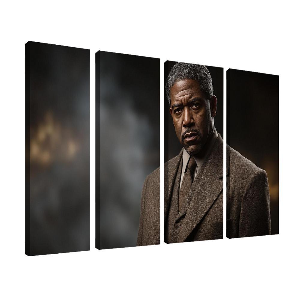 Denzel Washington The Voice Of A Leading Man Framed Paintings