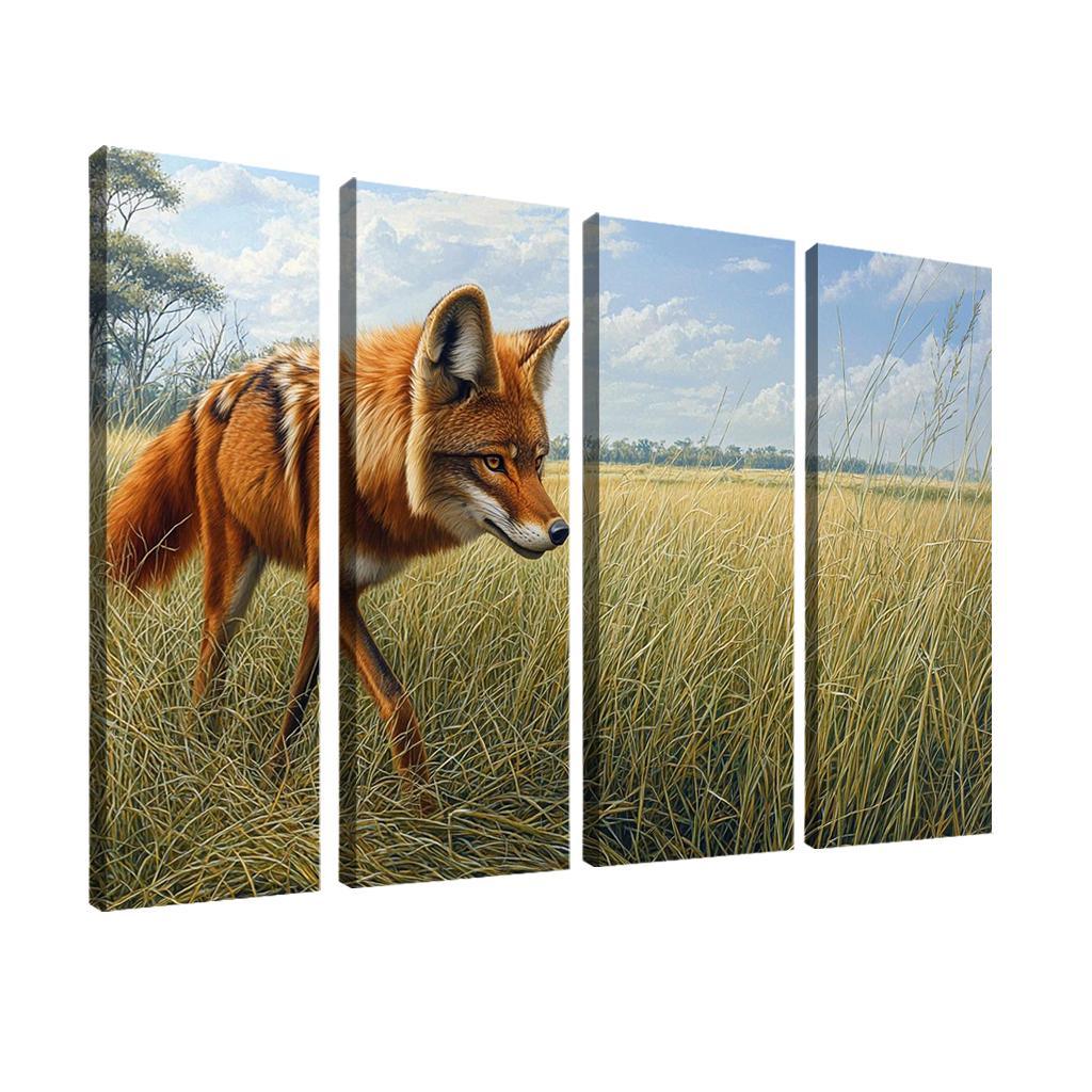 The Serene Maned Wolf The Tallest Canid Art Trends