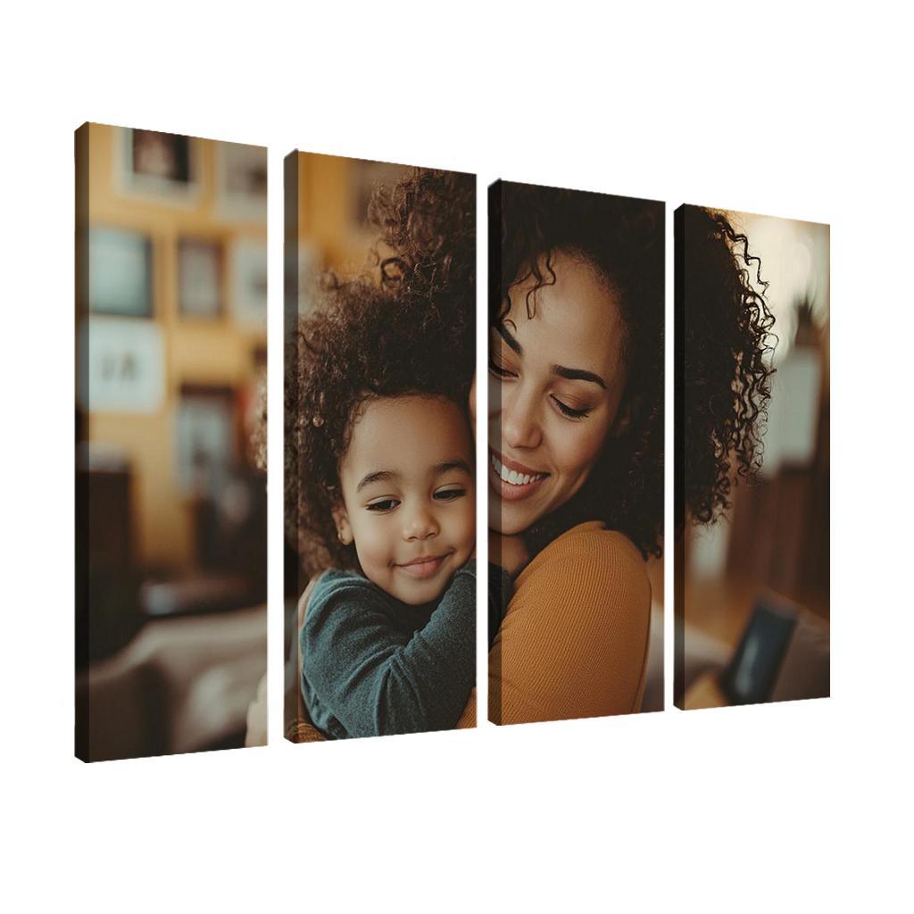 A Mother's Embrace The Heart Of Family Canvas Paintings Frame