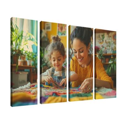 Threads Of Connection A Mothers Tapestry Custom Paintings Frame