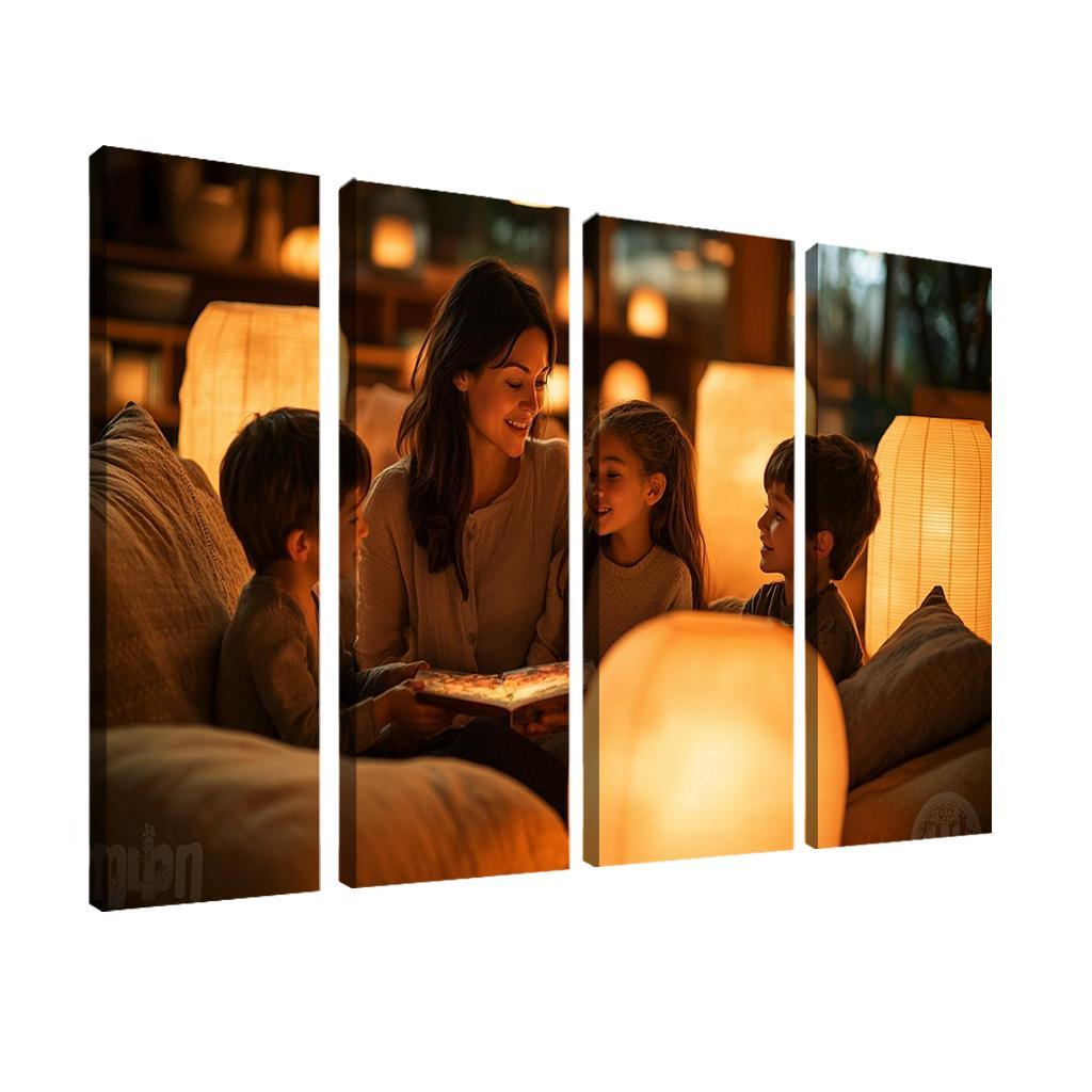 Treasured Stories A Mothers Gift Of Narratives Canvas Paintings Frame