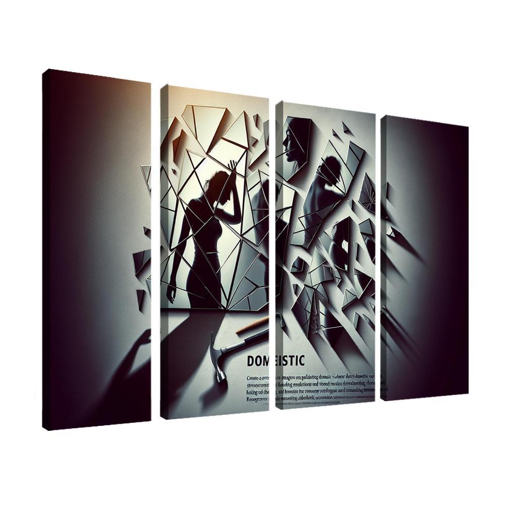 Silent Suffering Bringing Attention To Domestic Violence Art Trends