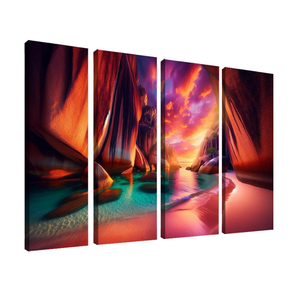 Crystal Cove Romantic Getaway Premium Artwork Frames