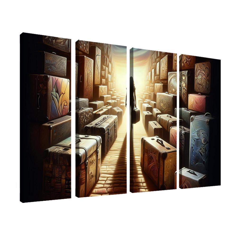 Voices Of Resilience The Refugee Experience Multi-panel Paintings