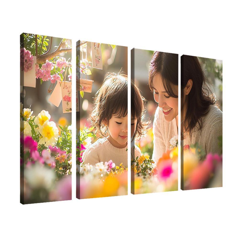 The Garden Of Memories Planting Seeds Of Love Canvas Paintings Frame