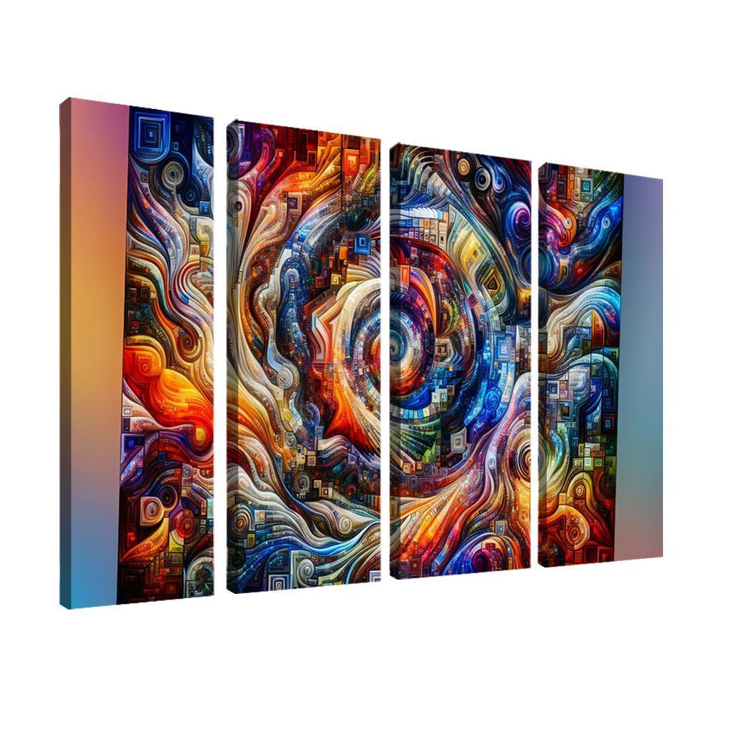 Kaleidoscope Of Memories Premium Artwork Frames