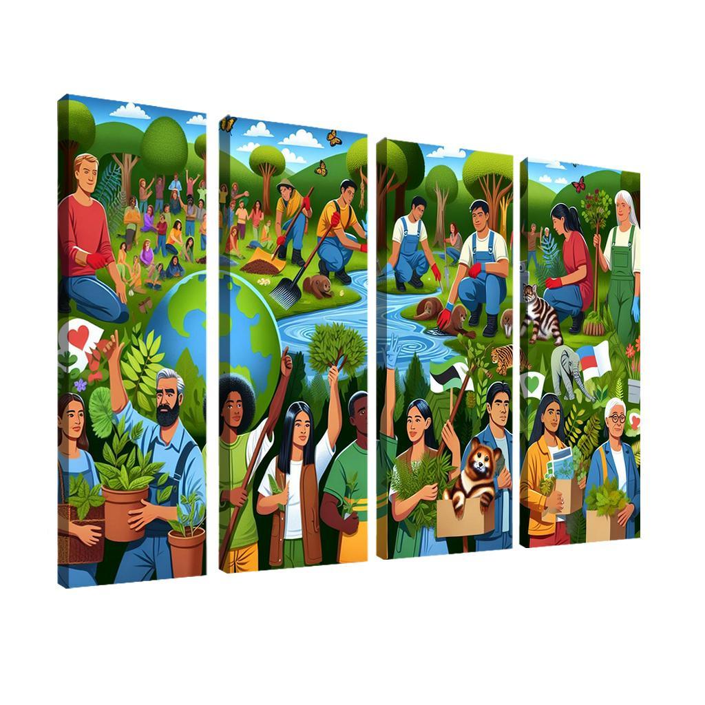 Earth Guardians Celebrating Environmental Activism Art Trends