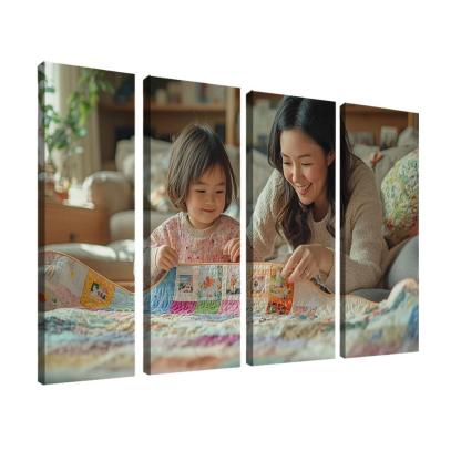 The Quilt Of Life Stitched With A Mother's Care One-piece Frames