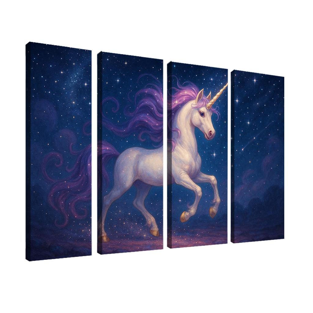 Enchanted Unicorn Dreams Premium Artwork Frames