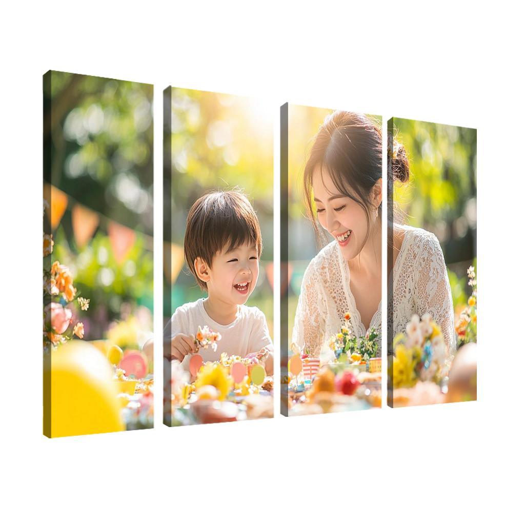 Moments Of Joy Celebrating Togetherness Custom Paintings Frame