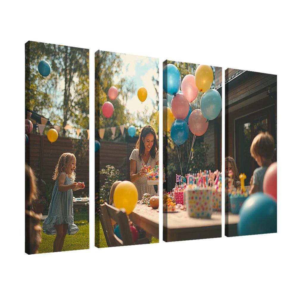 Moments Of Joy A Mothers Celebration Of Life Canvas Paintings Frame