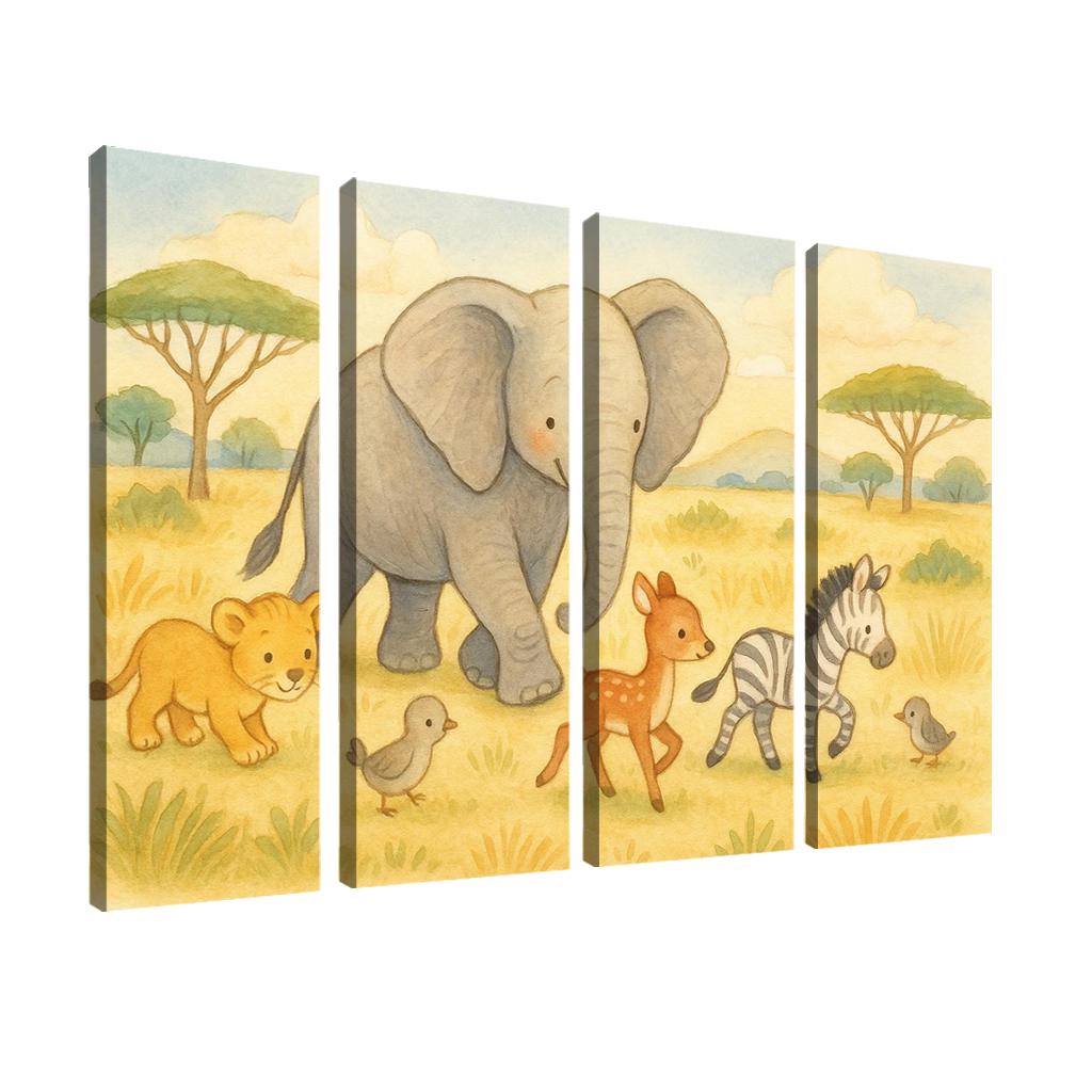 Gentle Giant Elephant Quest Premium Artwork Frames