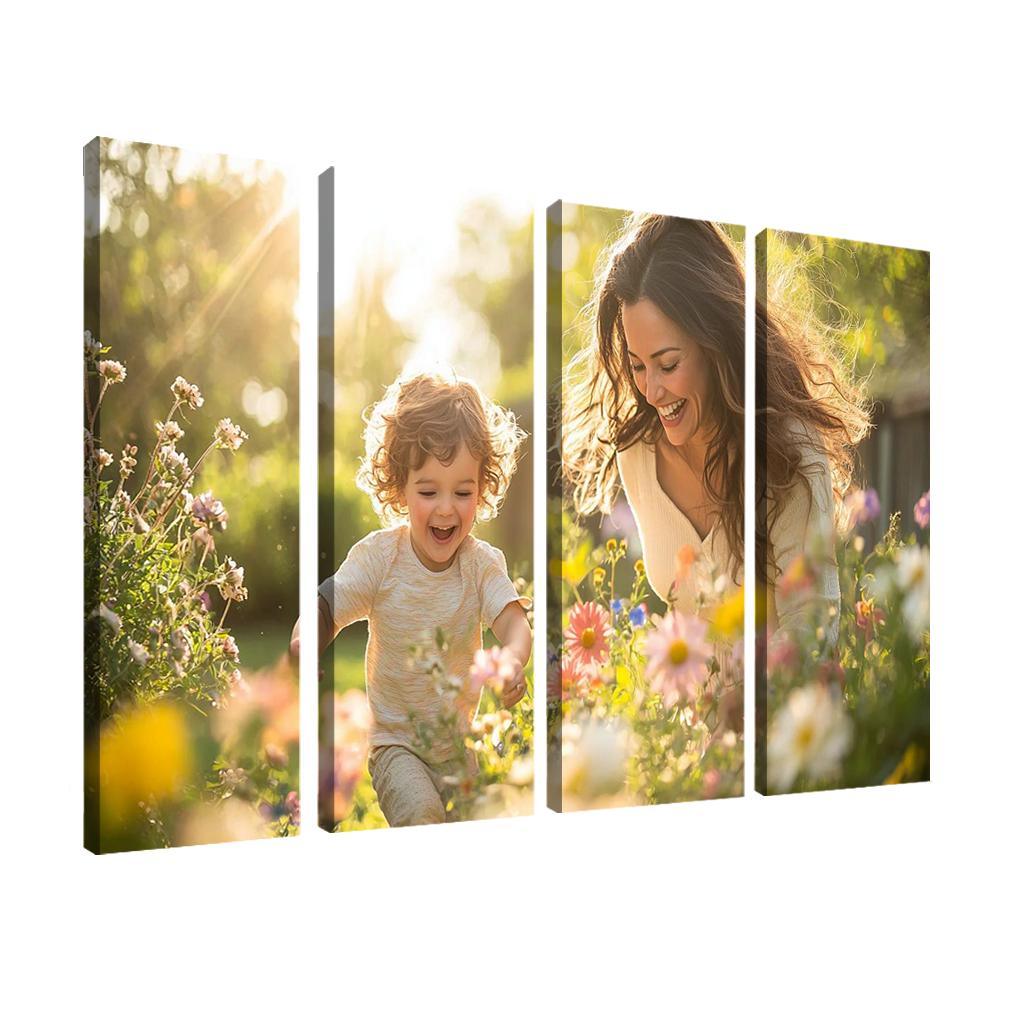 Sunlit Moments Embracing Daylight With Love Custom Paintings Frame