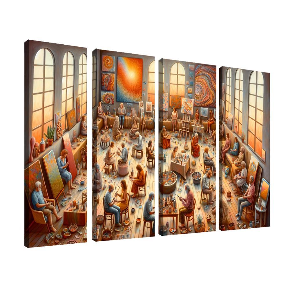 Healing Through Creativity The Power Of Art Therapy Custom Paintings Frame