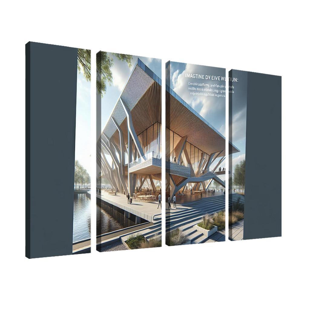 The Resilient Pavilion Custom Paintings Frame