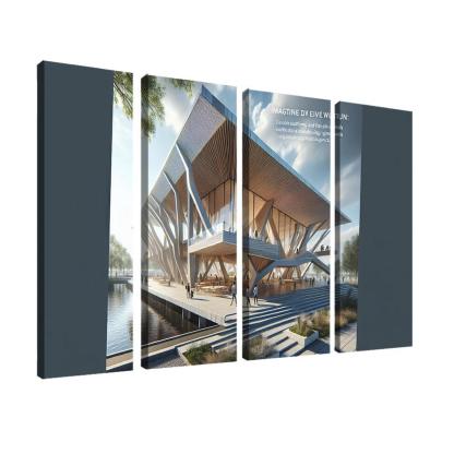 The Resilient Pavilion Custom Paintings Frame