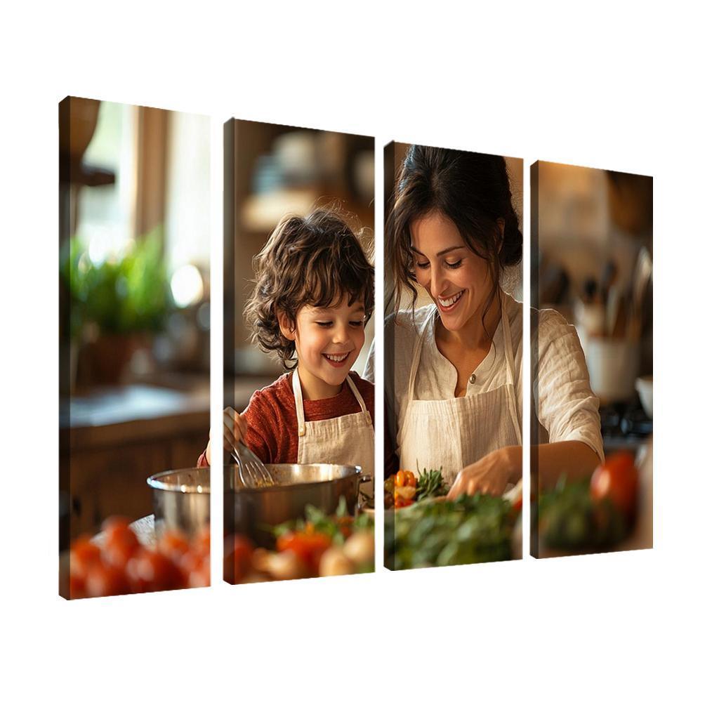 The Heart Of Home A Mothers Unconditional Love Canvas Paintings Frame