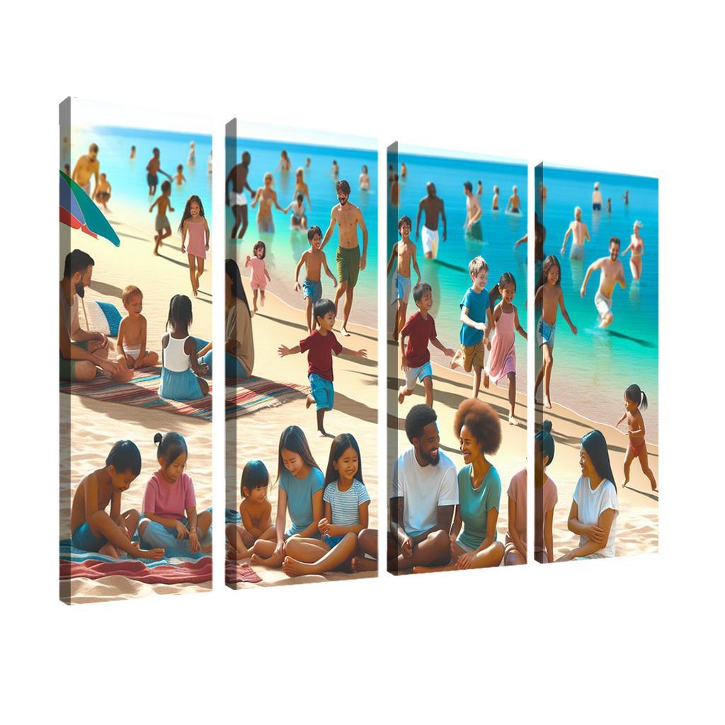 Emerald Cove Family Fun And Exploration Premium Artwork Frames