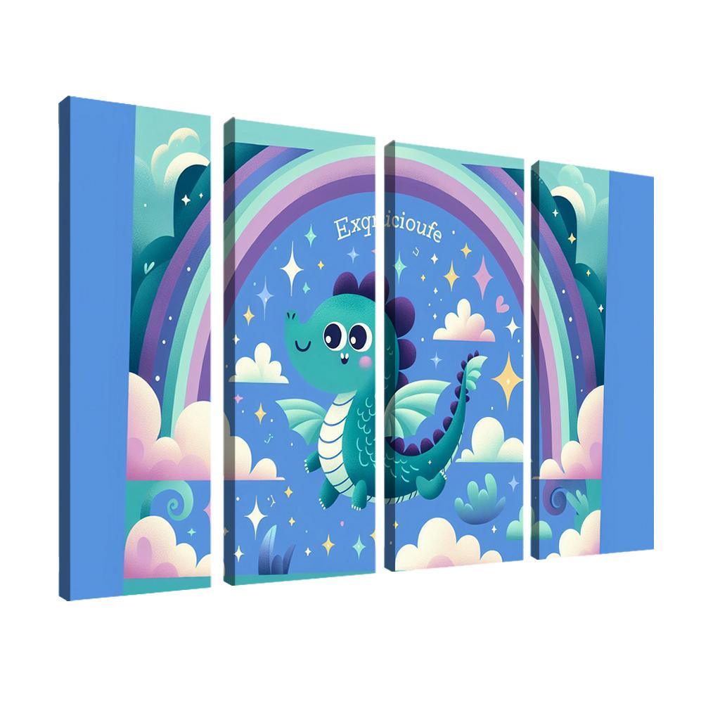 Dreamy Dragons - Fantasy Flight Framed Paintings