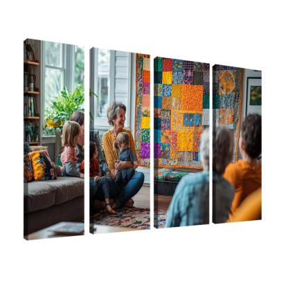 Threads Of Togetherness A Mothers Tapestry Custom Paintings Frame