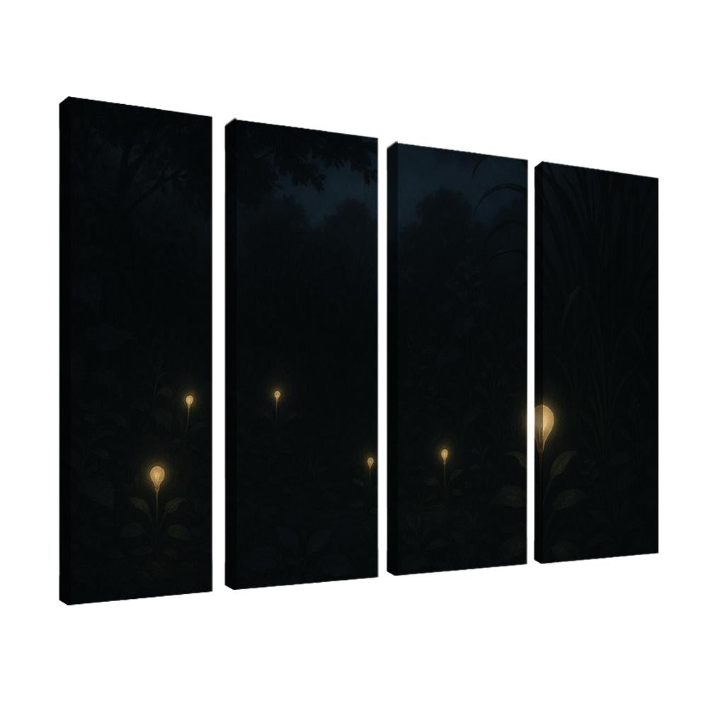 Garden Of Eclipsed Thoughts Oil Paintings Frame