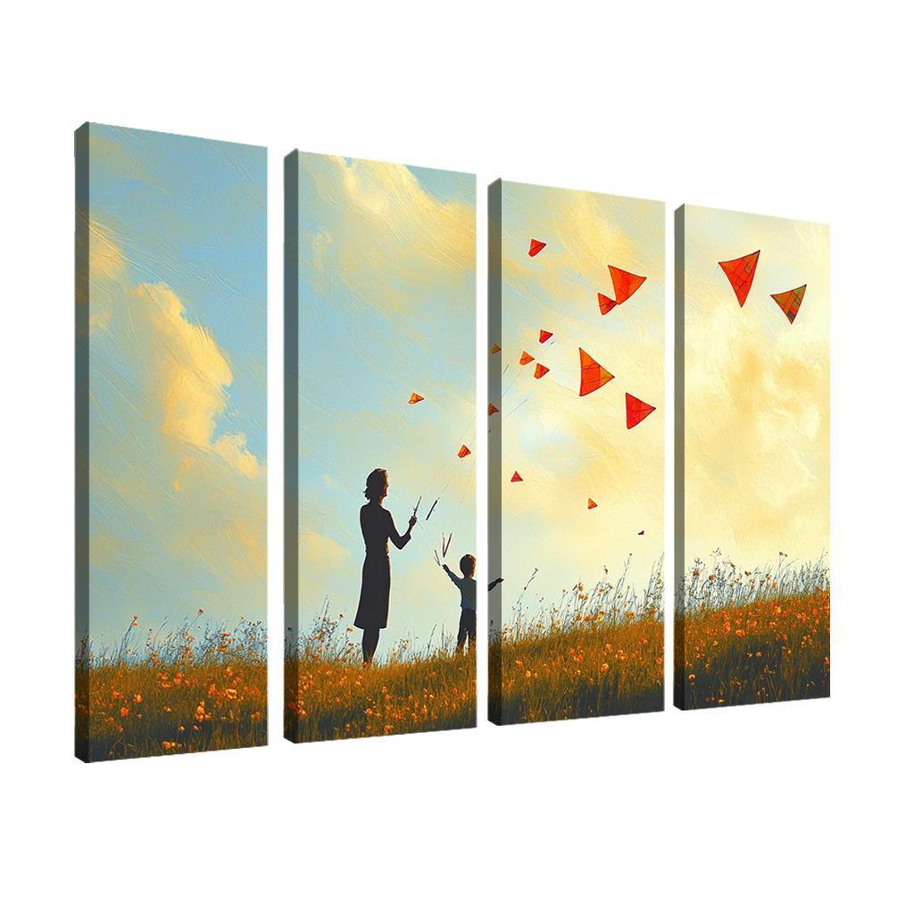 Wings Of Encouragement A Mothers Support Canvas Paintings Frame